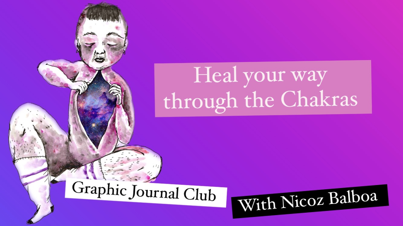 Graphic Journal throught your Chakras
